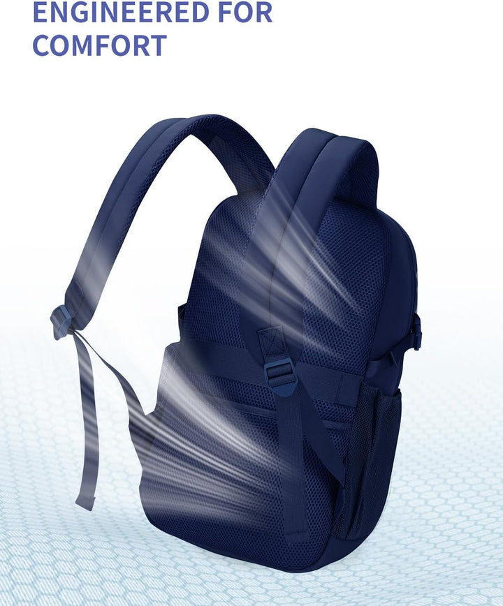 ECOHUB Mochilas para laptop de 17 pulgadas con compartimento para l...