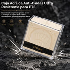 Paquete de 4 fundas protectoras de acrílico ETB, protector de caja Elite Trainer, impermeable, resistente a los arañazos, apilable con acrílico de 0.315 pulgadas de grosor, tapa magnética