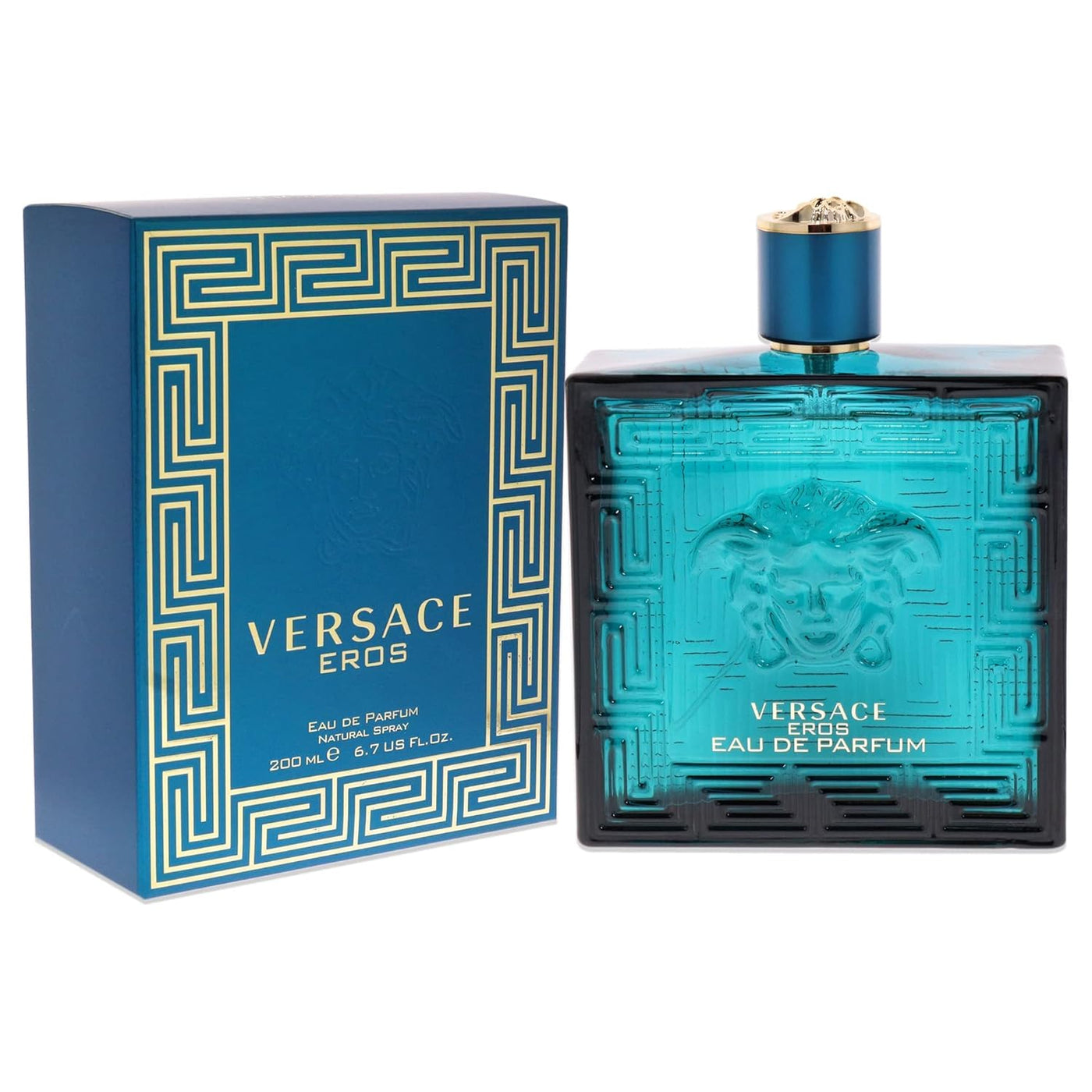 Versace Eros para hombres - Eau de Parfum en aerosol, 6.7 onzas