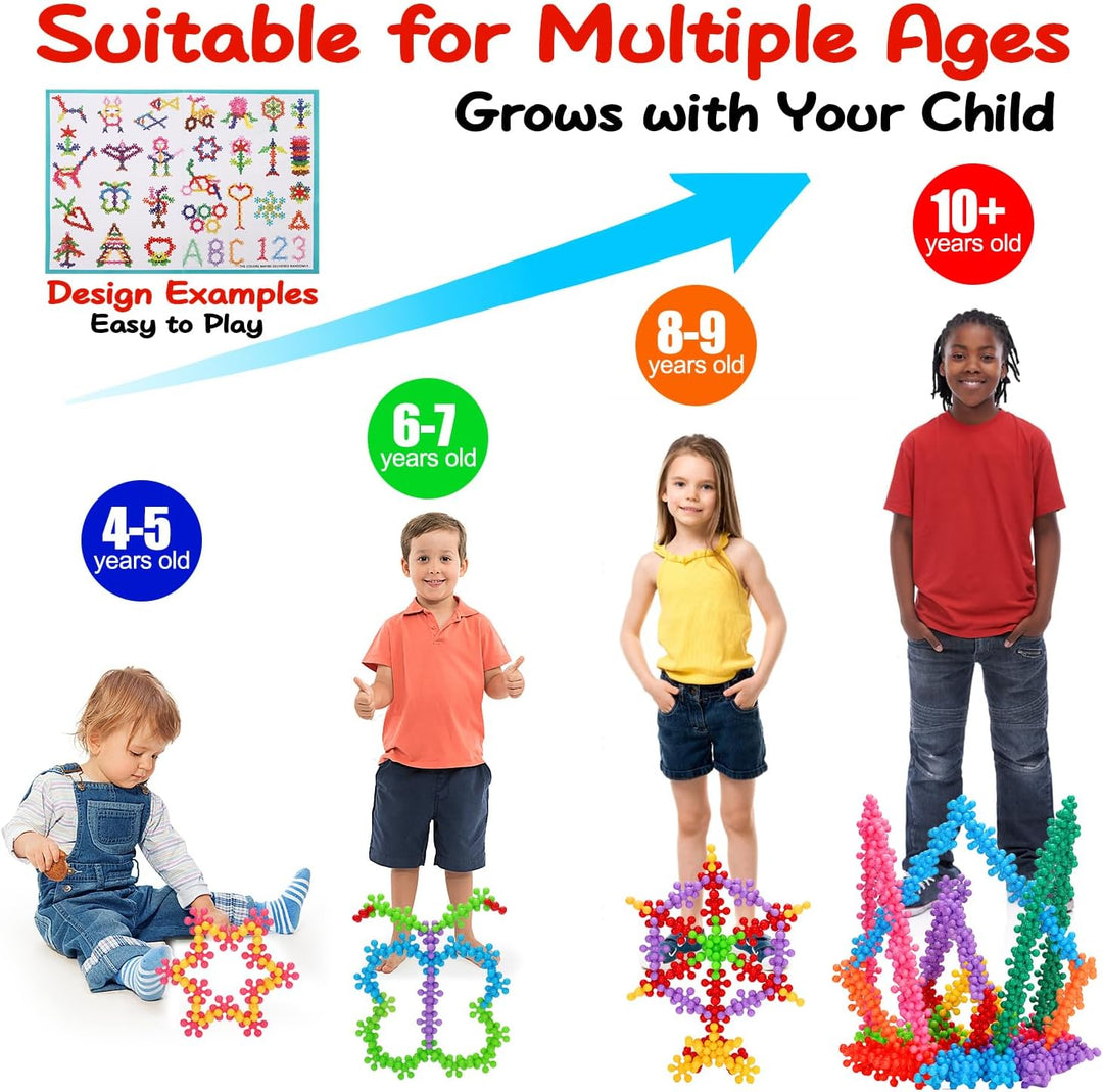 Juguetes STEM de construcción para niños de 3, 4, 5, 6+ años, regal...