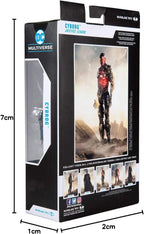 McFarlane Toys DC Justice League Movie Cyborg - Figura de acción de 7 pulgadas, Plata, biege