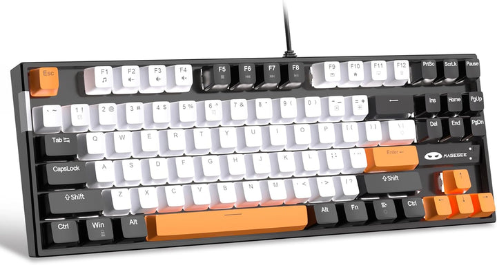 MageGee - Teclado mecánico para juegos 75%, con interruptores amari...