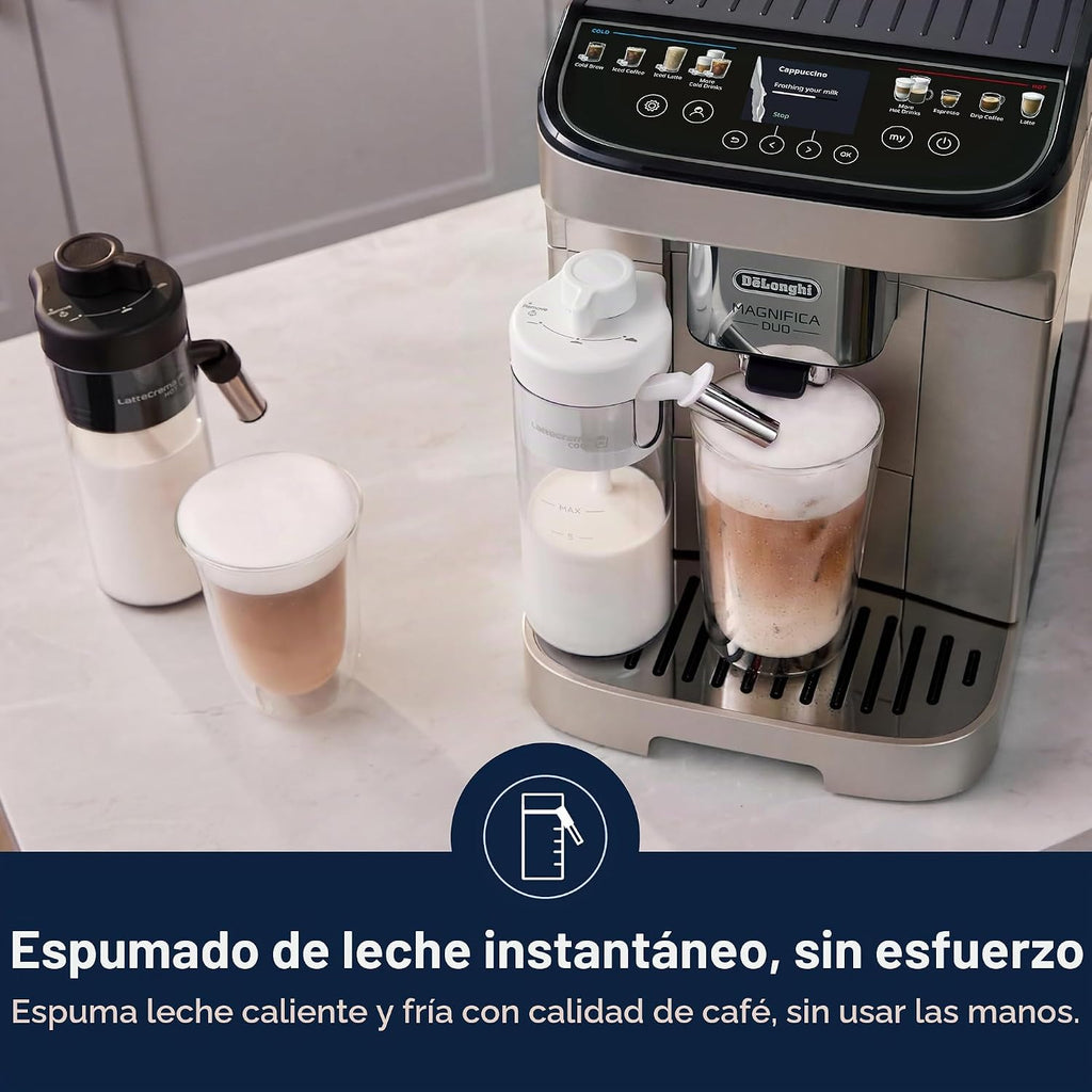 De'Longhi Magnifica Duo - Máquina automática de café espresso