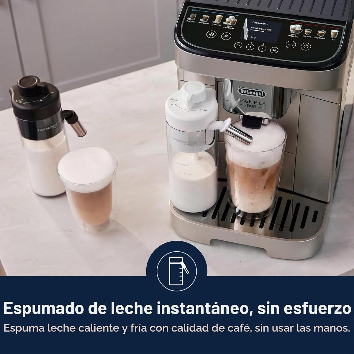 De'Longhi Magnifica Duo - Máquina automática de café espresso