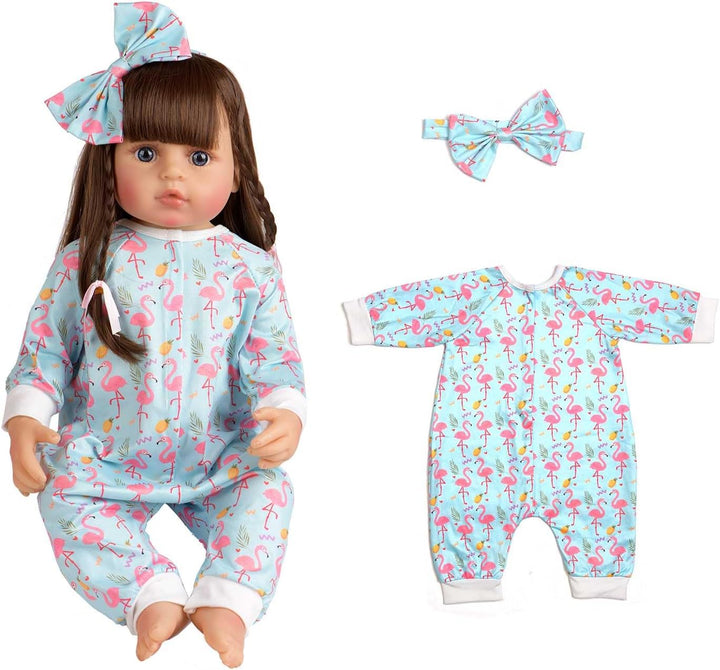 Sweet Dolly Accesorios de ropa para muñecas Reborn de bebé, 5 juego...