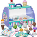 Lehoo Castle Juguetes de helado para niños pequeños de 3 a 5 años, juguetes para niñas de 3 a 4 años, juego de tienda de helados para niños, regalo para niñas y niños de 3, 4, 5, 6 años