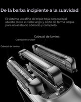 Laifen P3 Pro - Afeitadora eléctrica de 3 cuchillas, motores lineal...