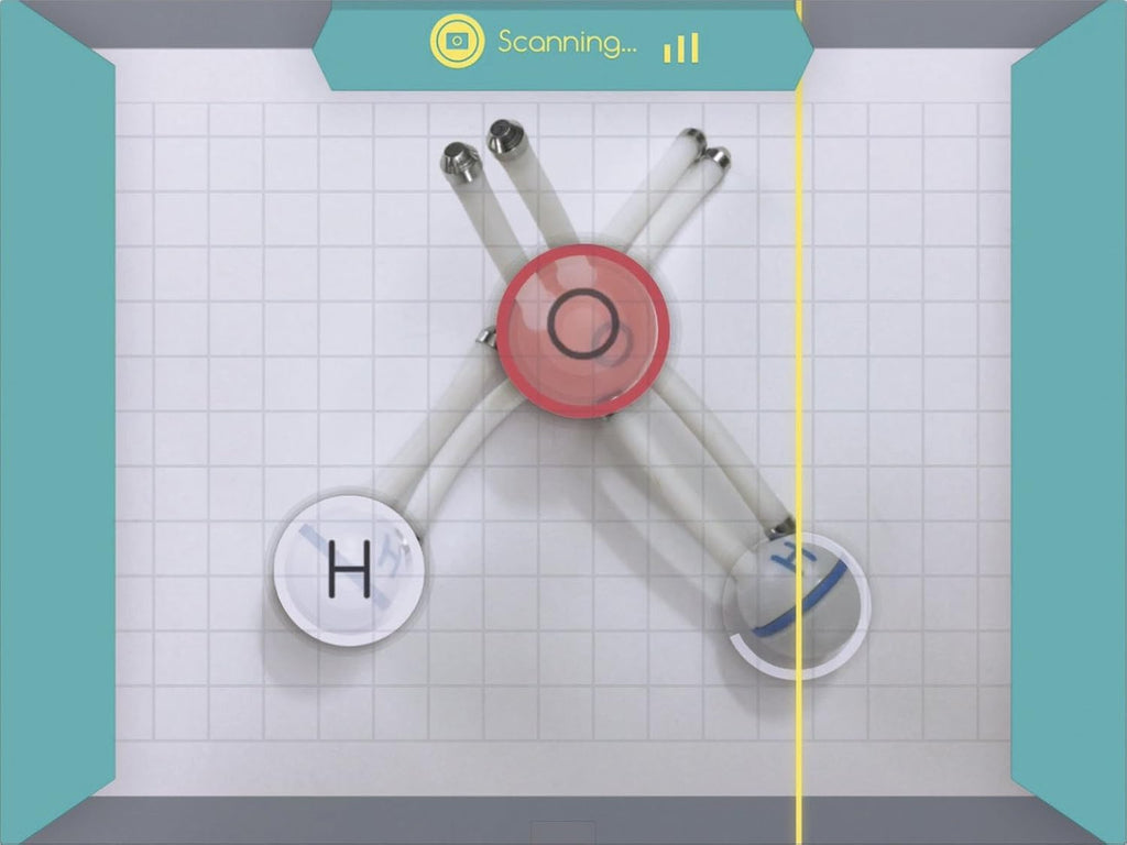 Juego de modelado molecular magnético "Happy Atoms" de Thames & Kosmos, Set completo