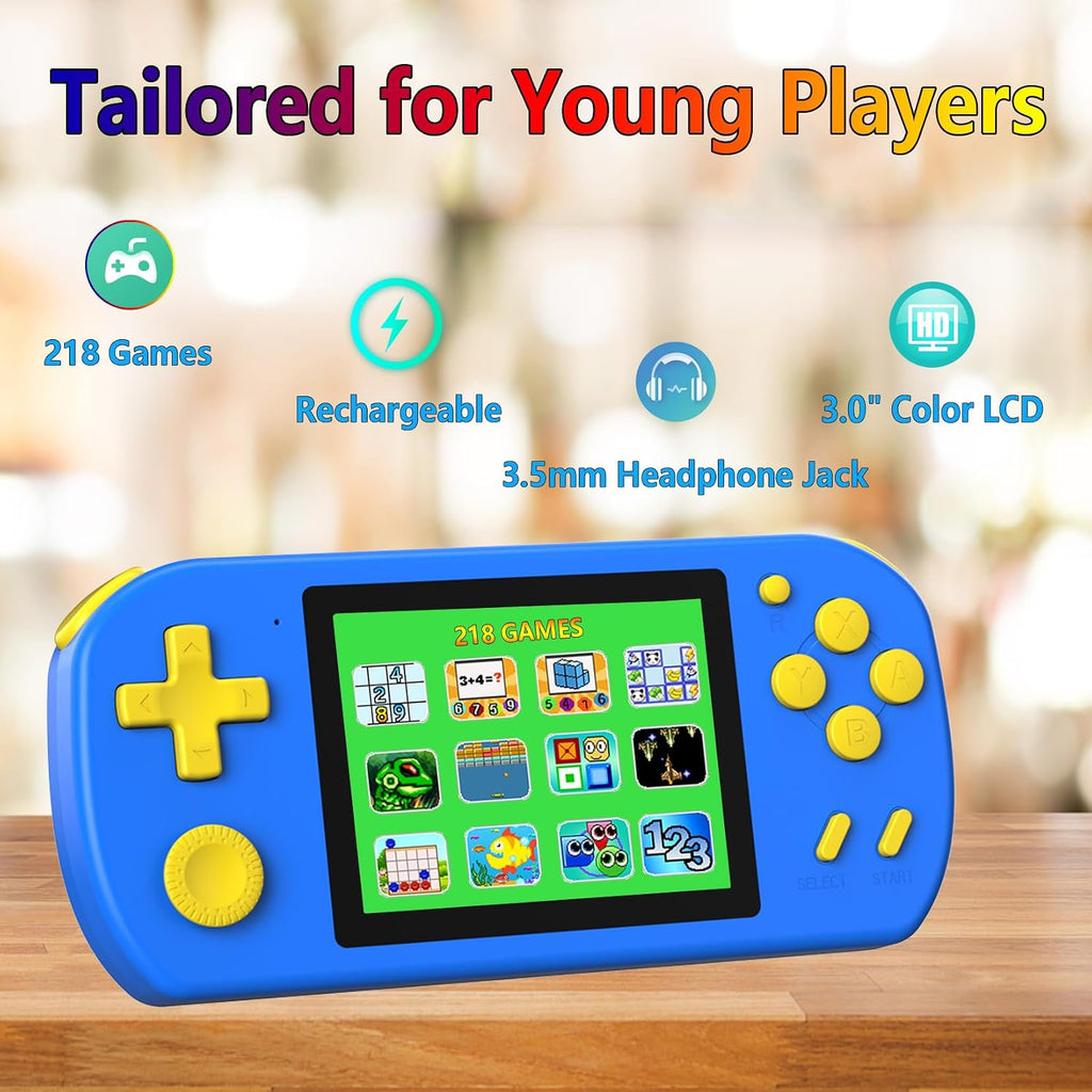 Juegos de mano para niños precargados 218 Videojuegos de Navidad Regalos de