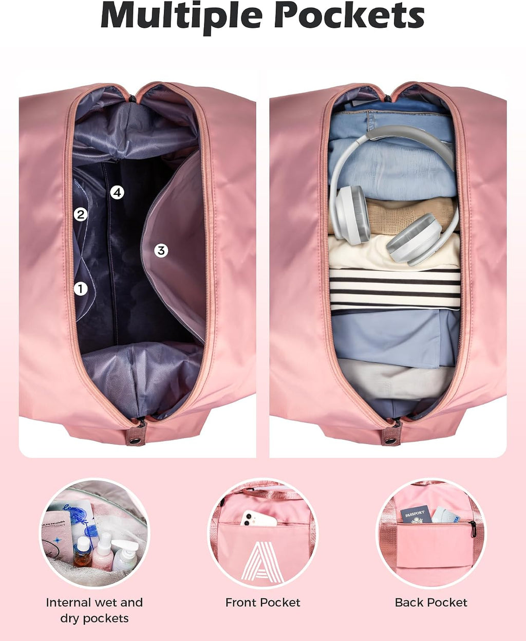 Ideas de regalo para niñas adolescentes, bolsa de noche para niñas