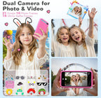 MOMILLA Juguetes para niños Teléfono inteligente para niñas, pantalla