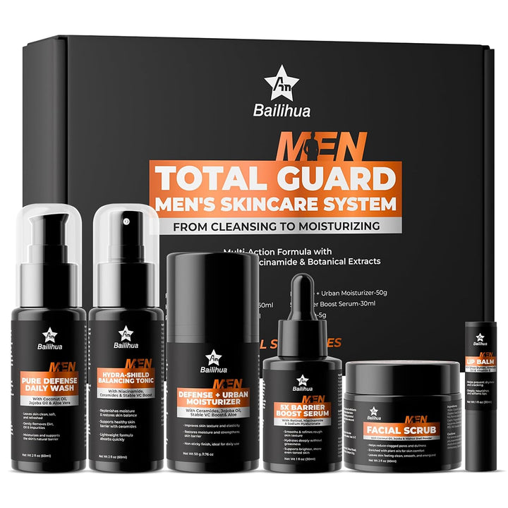 Regalo para hombres Kit de cuidado de la piel completo para hombres...
