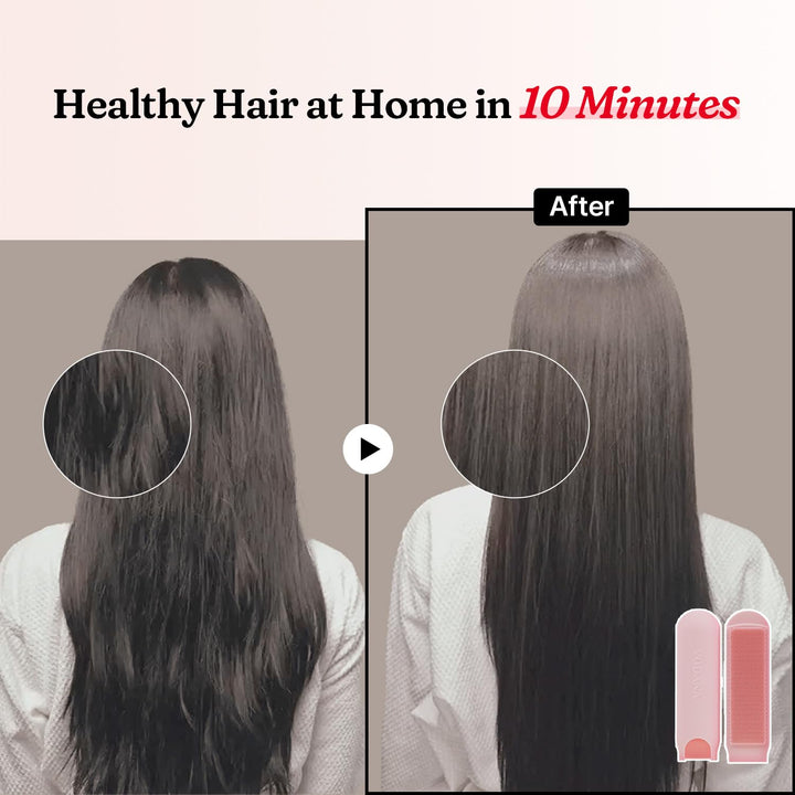 VODANA Almohadillas de clínica capilar para alisadores de cabello,...