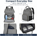MATEIN Mochila de almuerzo aislada para mujer, mochila para laptop...