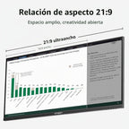 INNOCN Monitor ultraancho 5K 5120 x 2160p de 40 pulgadas para portá...