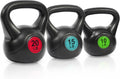 Juego de pesas rusas de agarre ancho de 3 o 4 piezas de pesas rusas para entrenamiento de fuerza