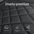 Paquete de 2 fundas de cuero para asientos delanteros de automóvil