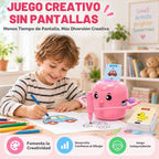 Robot de dibujo para niños, 150 tarjetas de juguete para edades de 3, 4, 5