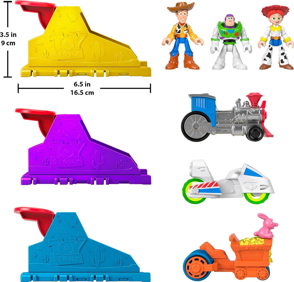 Fisher-Price Imaginext - Juego de lanzamiento de Toy Story de Disney y