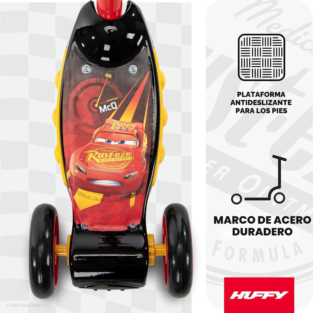 Huffy Scooters de 3 ruedas para niños pequeños, varios colores/gráficos de