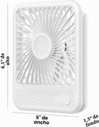 Koonie - Ventilador de escritorio USB, ventilador pequeño ultra sil...