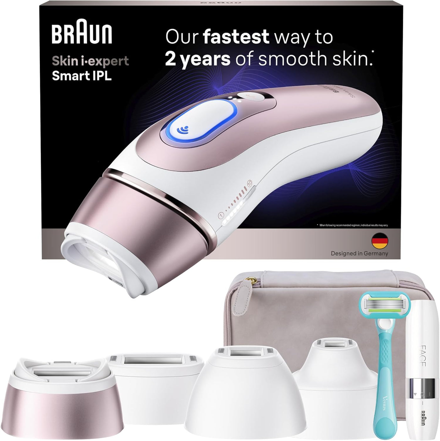 Braun Skin i-Expert Smart IPL PL7219 - Depilación láser para mujere...