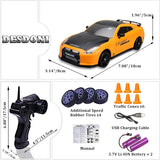 Auto de control remoto RC Drift Car 2.4GHz escala 1:24 4WD 20KM\/H...