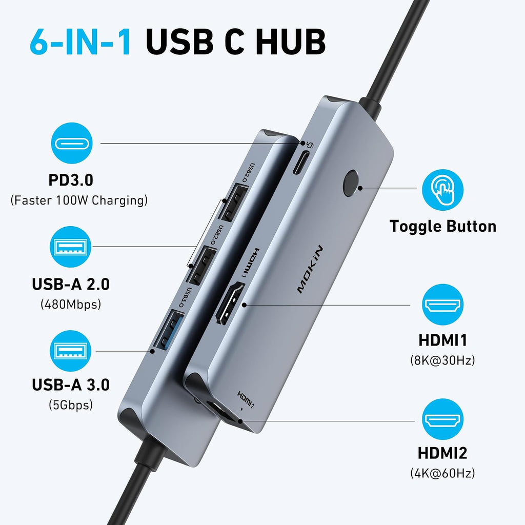 MOKiN, hub USB 3.1