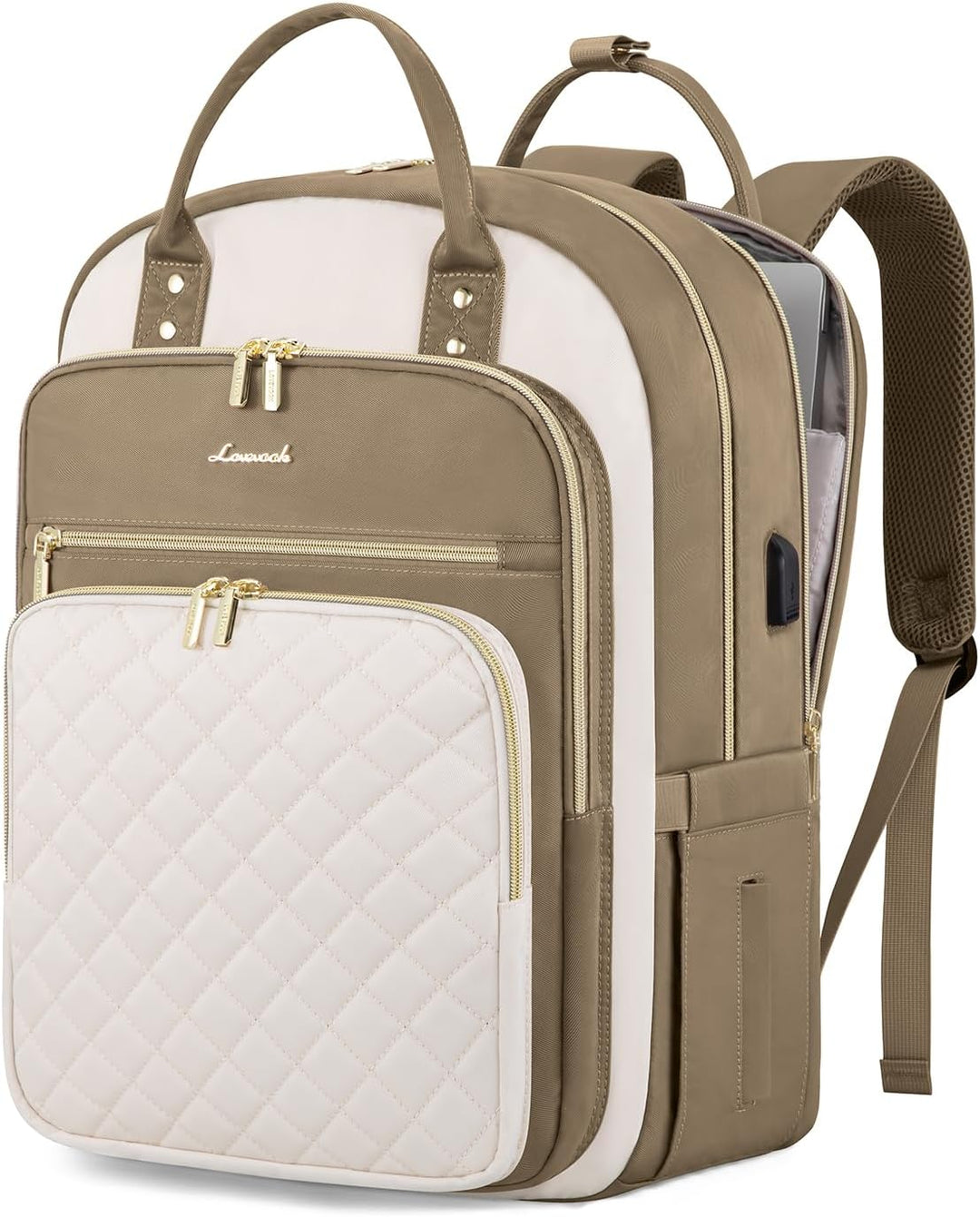 LOVEVOOK Mochila para laptop para mujer con compartimento separado...
