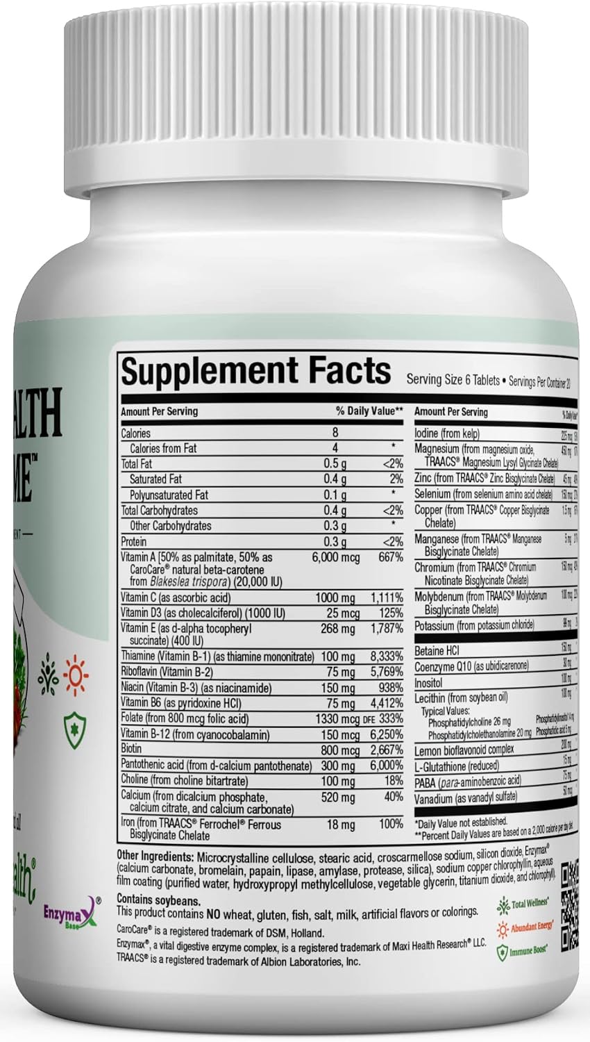 Multivitamínico para hombres y mujeres \u2013 Supreme High Potency...
