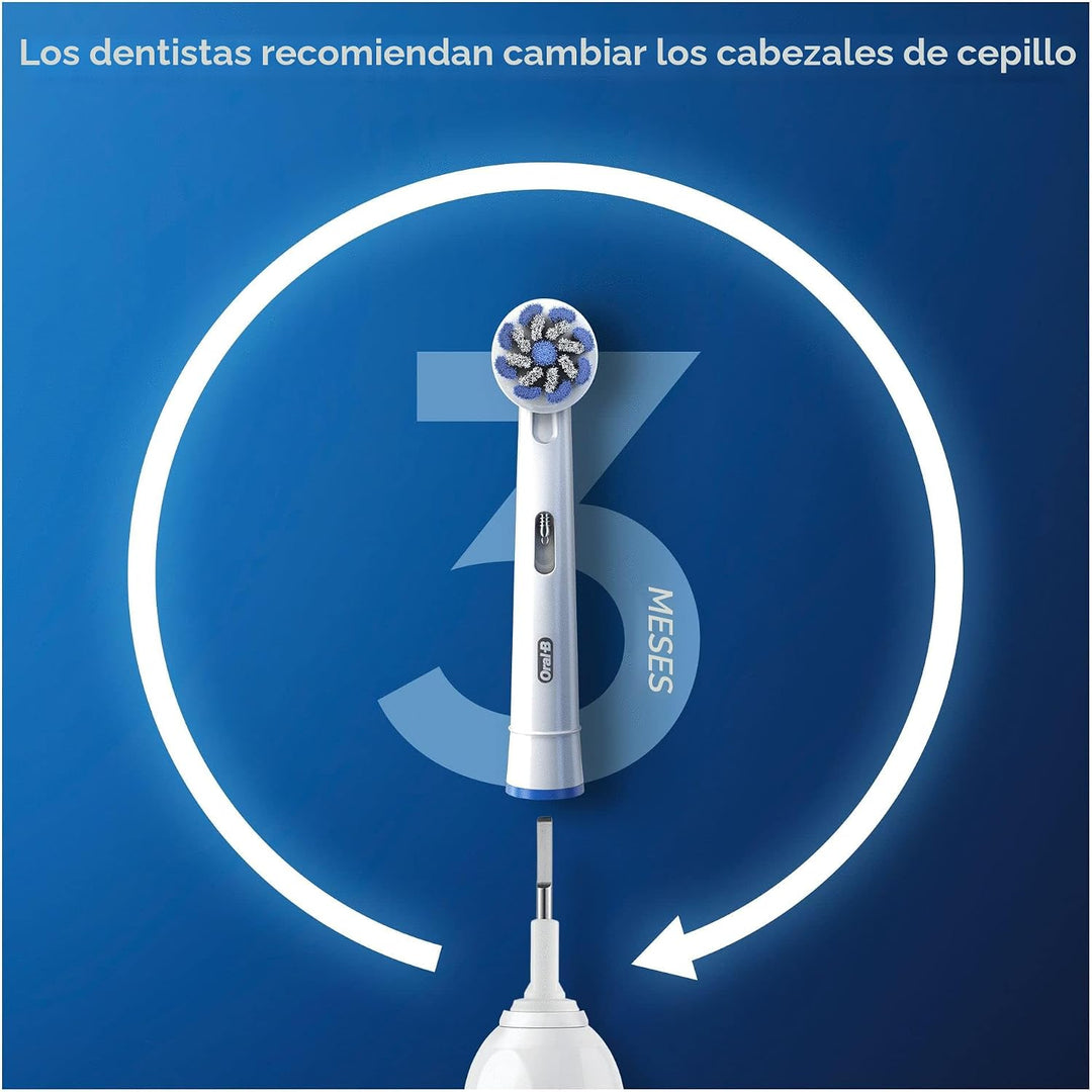 Oral-B Sensitive Clean - Cabezales de repuesto para cepillo de dien...