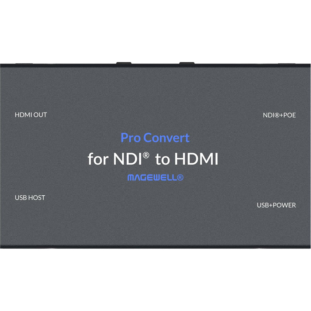 Magewell Pro Convert NDI a HDMI 64100 NDI Decodificador, 4K60