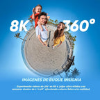 Insta360 X5 Paquete Creador - Cámara de acción 8K 360°, Negro medianoche, Paquete de creadores