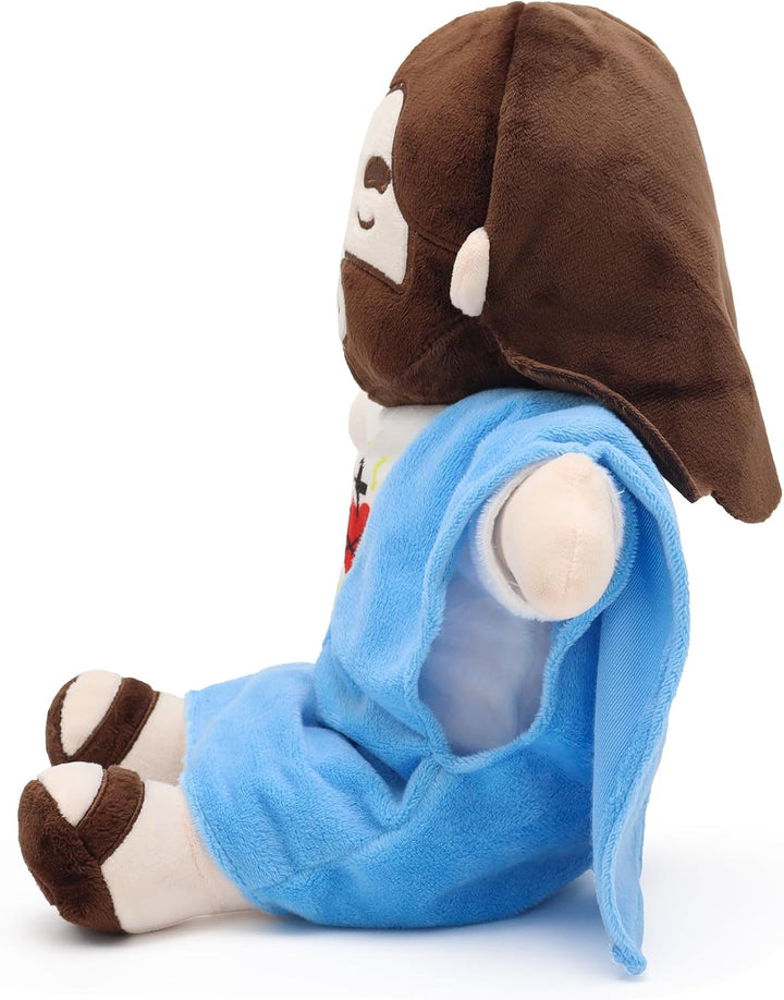 Yelakey Peluche de Jesús que respira, muñeca de peluche de Jesús co...