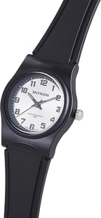 Reloj analógico Miykon para mujer, negro, delicado, fácil de leer, resistente al agua 100M