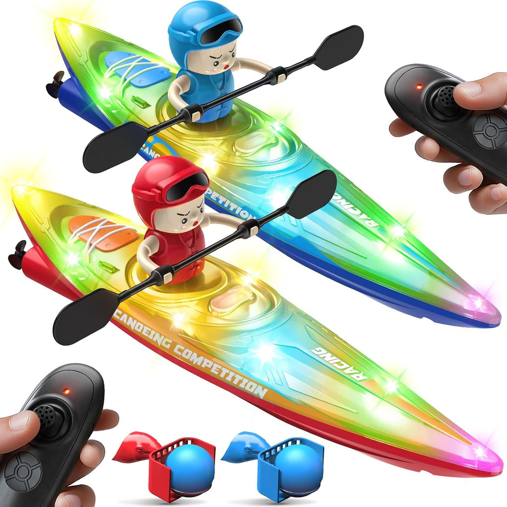 SYMA Paquete de 2 botes RC para niños de 6 a 12 años, diseño de bola de