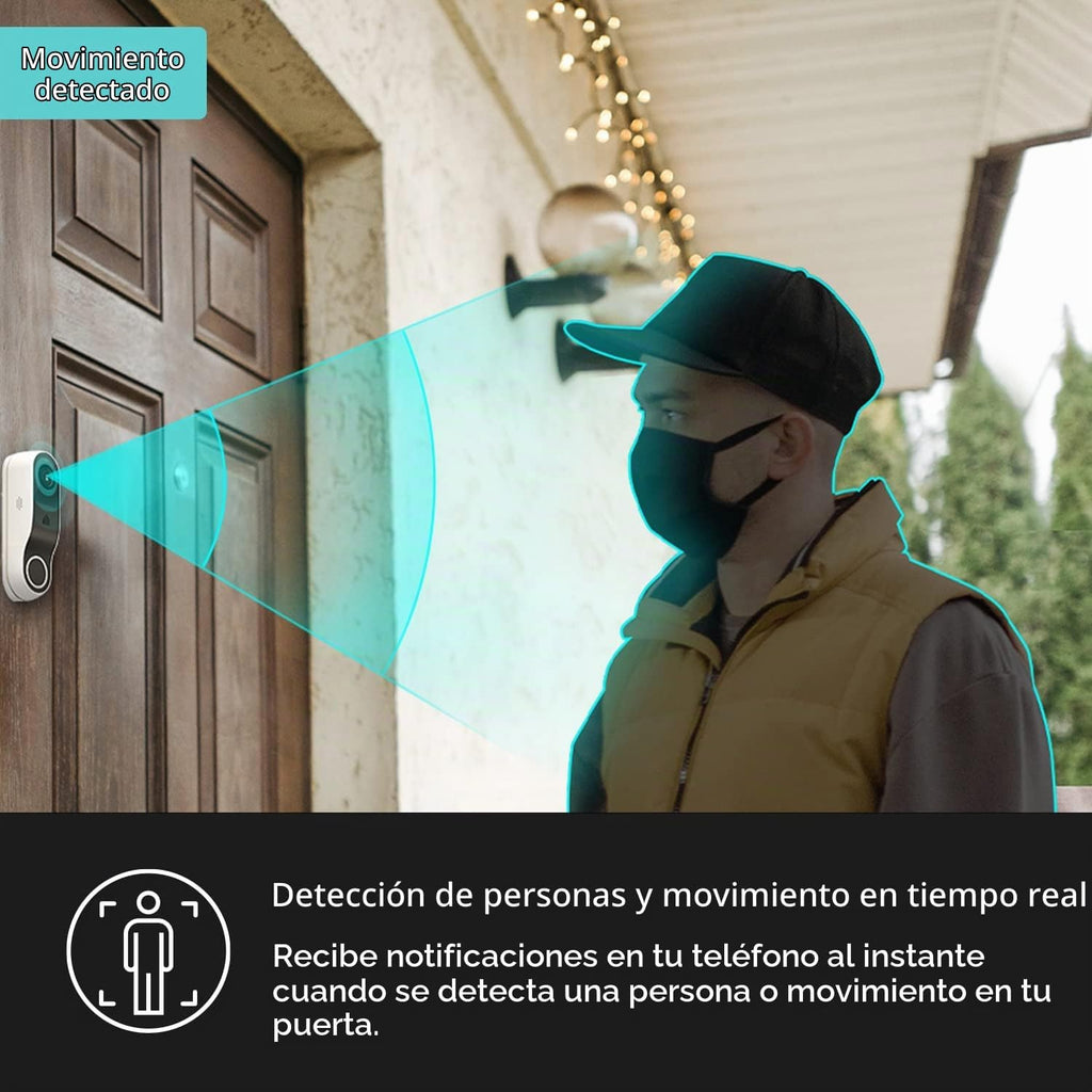 Kasa 2K Smart Video Doorbell cámara cableada con timbre, KD110