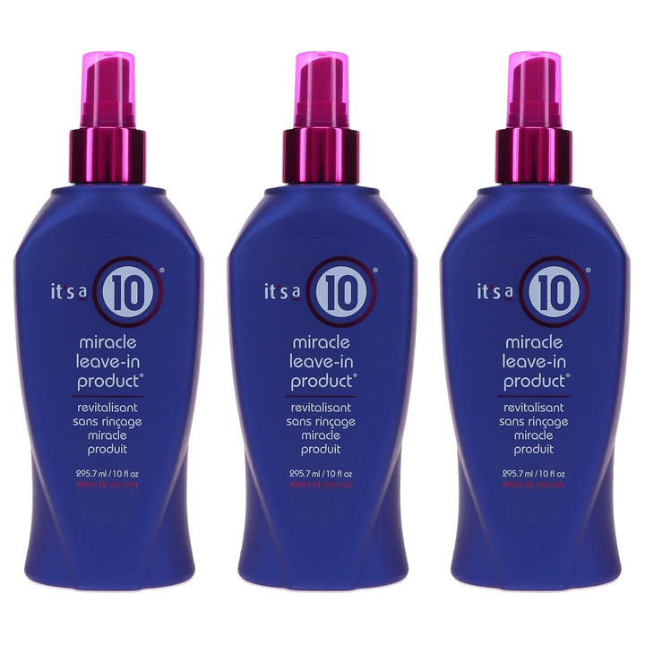 It's a 10 Haircare Miracle Leave-In producto, 10 onzas líquidas...