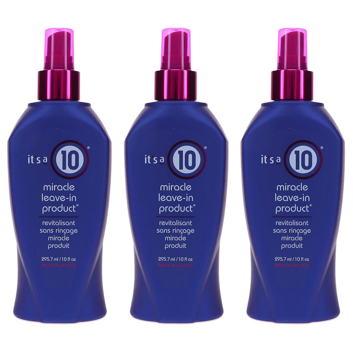 It's a 10 Haircare Miracle Leave-In producto, 10 onzas líquidas...