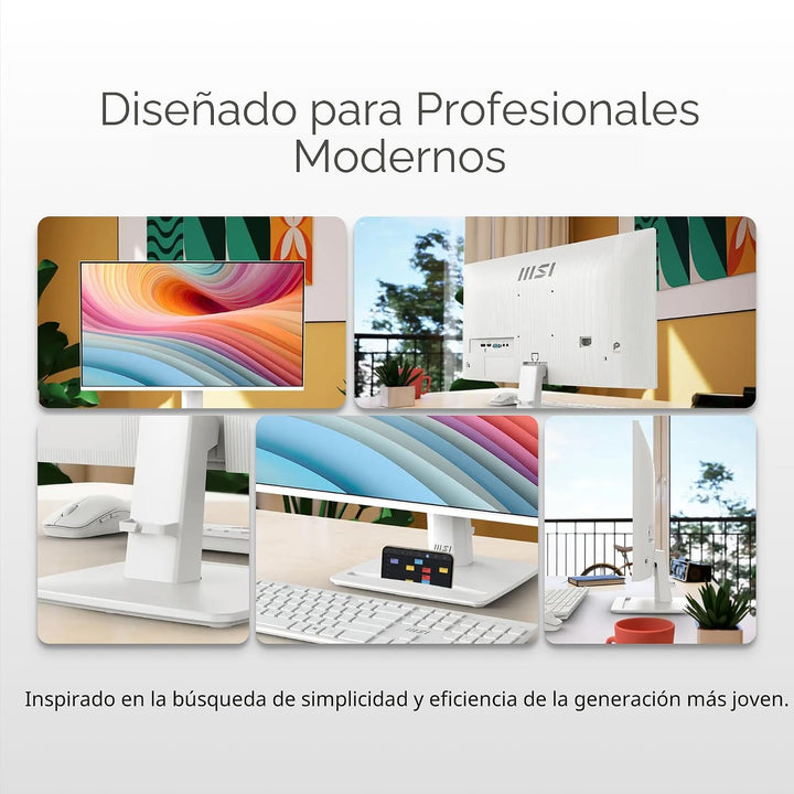 MSI PRO MP251W E2 - Monitor de oficina para juegos IPS 1920 x 1080...