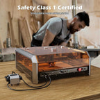 Genmitsu L8 Grabador/Grabadora Láser, 40W 40000mW Láser de Corte Clase de Seguridad 1