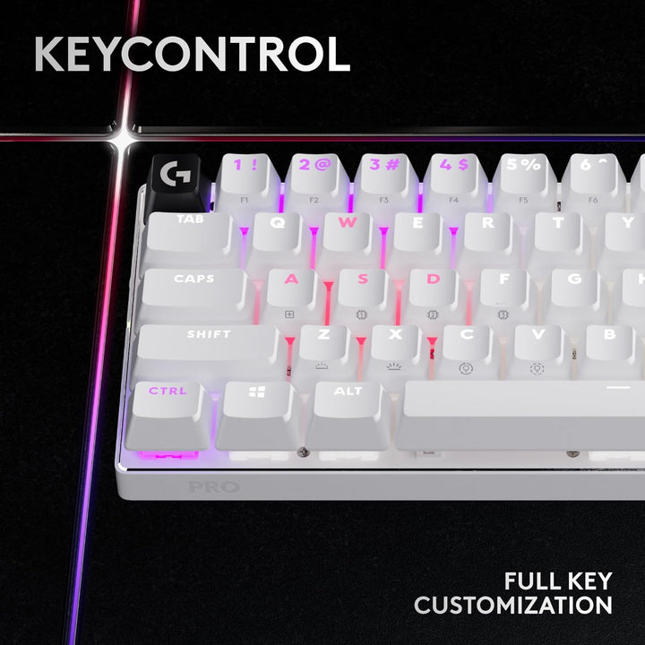 Logitech G PRO X 60 Teclado inalámbrico Lightspeed para juegos, ult...