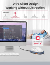 Vaydeer Air 3 - Mouse movedor ultra delgado, con temporizador de in...