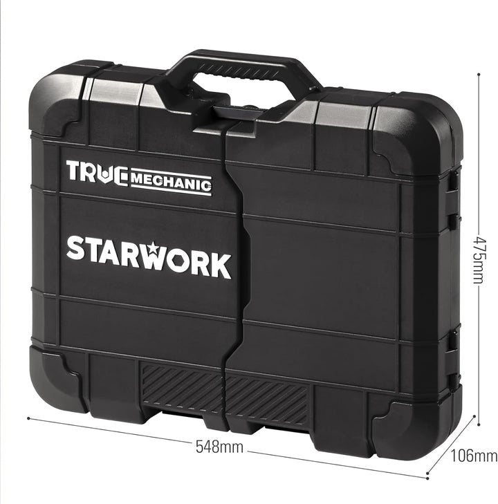 STARWORK TRUE MECHANIC - Juego de herramientas mecánicas de 312 pie...