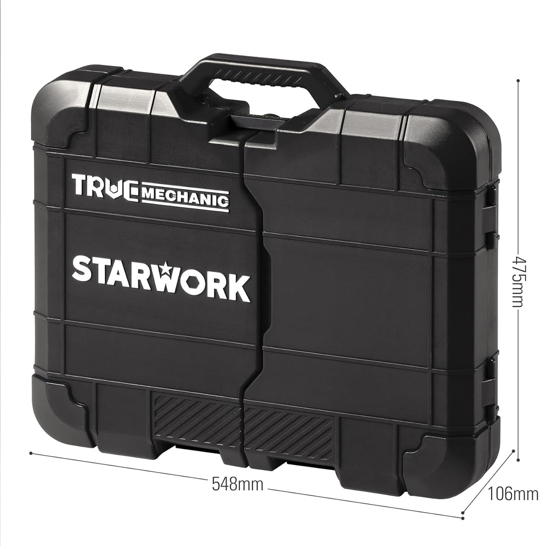 STARWORK TRUE MECHANIC Juego de herramientas mecánicas de 312 pieza...