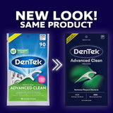 DenTek Triple Clean Advanced Clean Palillos de Hilo Dental, Hilo qu...