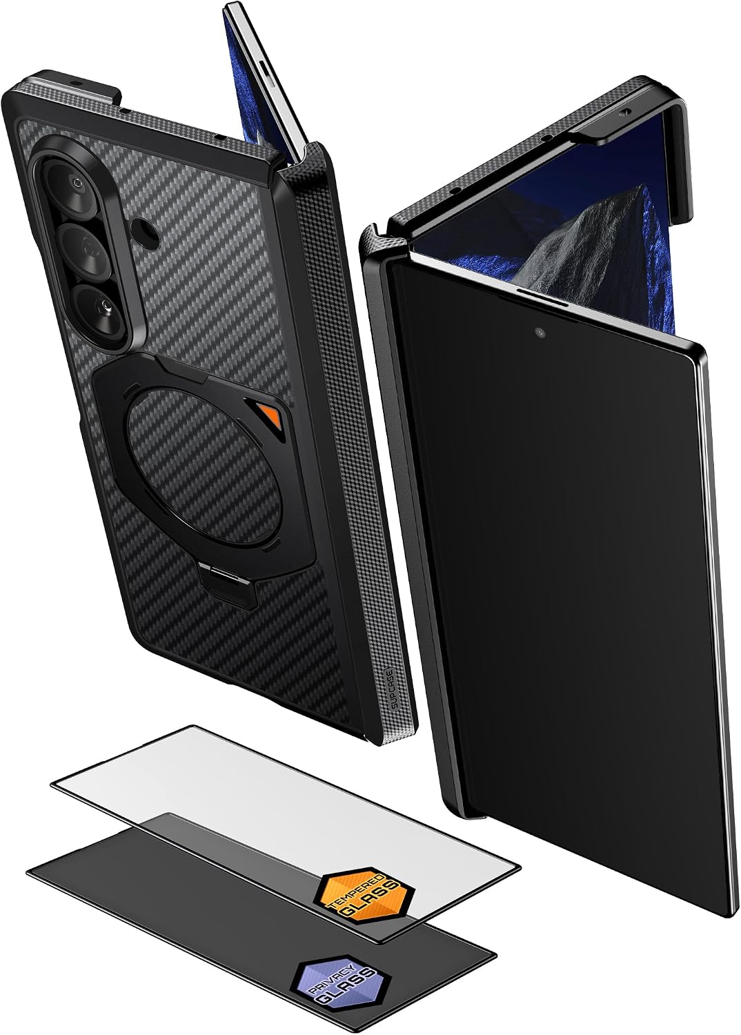 SUPCASE Funda para Galaxy Z Fold 8 Ultra/Z Fold 7, soporte magnético de 360
