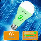 Lámpara Paquete de 4 bombillas LED recargables A21 con control remoto