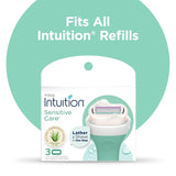 Maquinillas de afeitar Schick Intuition Sleek para mujeres con piel...