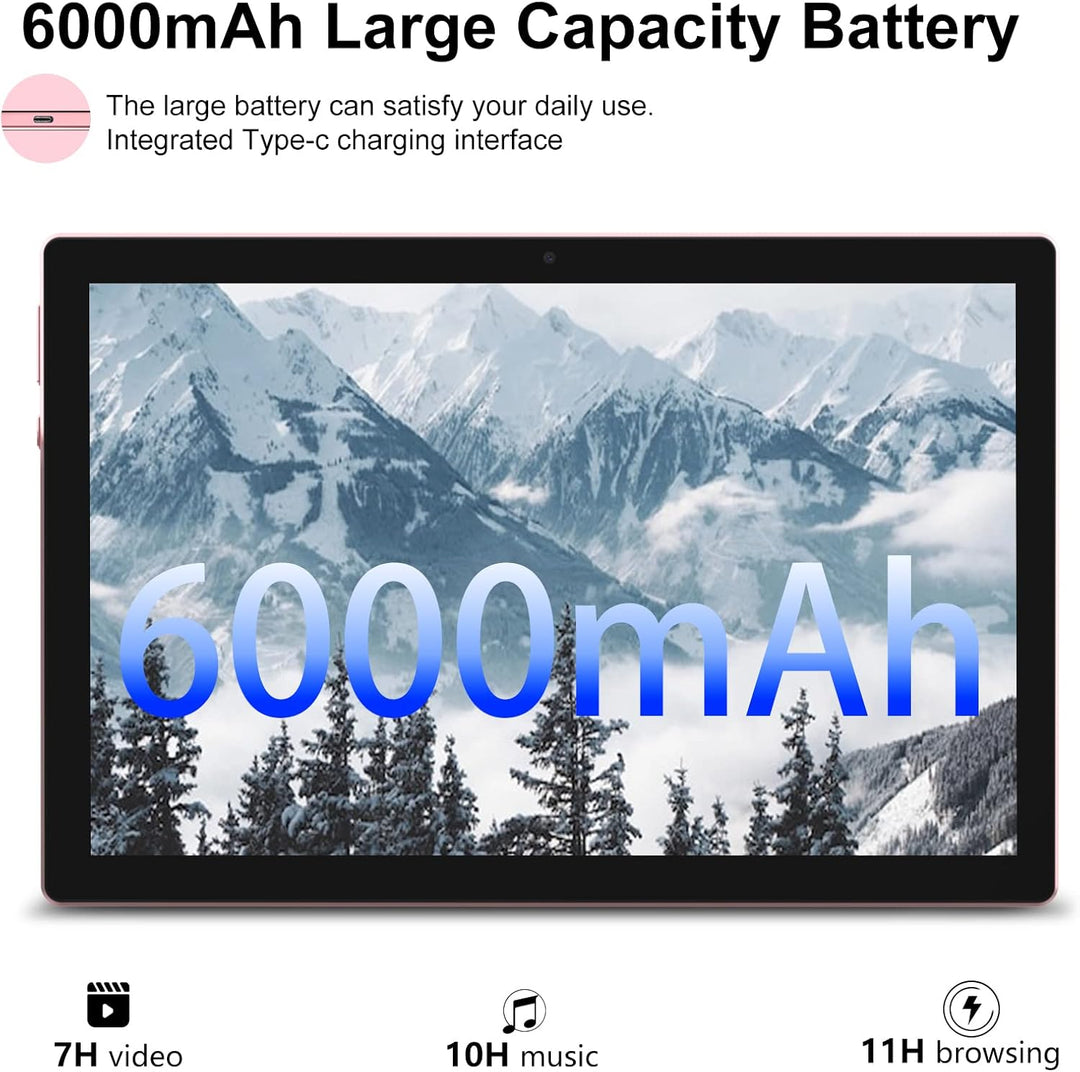 IWEGGO Tableta Android 15, de 10 pulgadas 12GB RAM+64GB ROM\/ 1TB E...